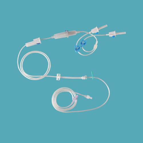 Комплект для переливания крови - IVP-066 - Taizhou Safefusion Medical Instruments - с капельной камерой / с Y-образным коннектором / с краном
