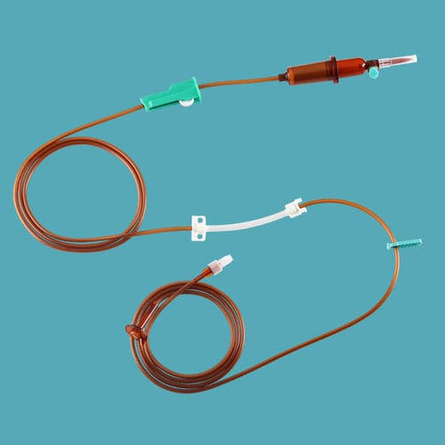 Комплект для перфузии химиотерапия - IVP-070 - Taizhou Safefusion Medical Instruments - с капельной камерой / с Y-образным коннектором / с краном
