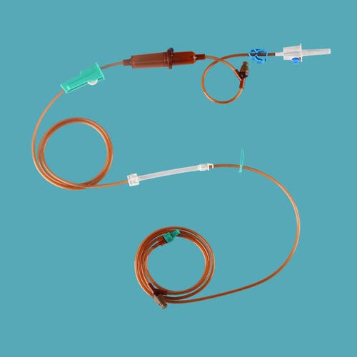 Комплект для перфузии химиотерапия - IVP-071 - Taizhou Safefusion Medical Instruments - с капельной камерой / с Y-образным коннектором / с краном