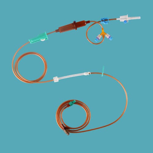 Комплект для перфузии химиотерапия - IVP-072 - Taizhou Safefusion Medical Instruments - с капельной камерой / с Y-образным коннектором / с краном