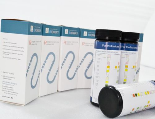 Тест-полоска для заболеваний почек - URS-8 - Bioway Biological Technology Co.,Ltd - на инфекции мочевыводящих путей / на инфекционные заболевания / pH