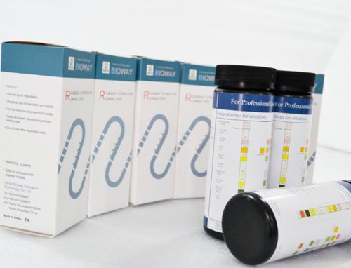 Тест-полоска для заболеваний почек - URS-10V - Bioway Biological Technology Co.,Ltd - на инфекции мочевыводящих путей / на инфекционные заболевания / pH