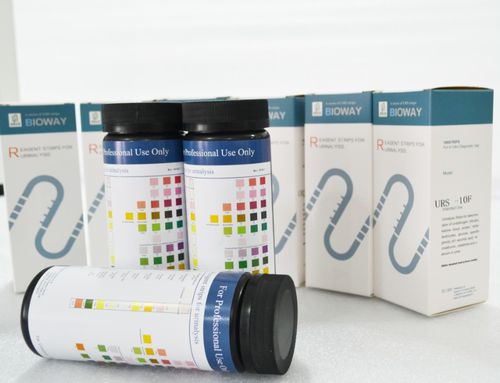 Тест-полоска для заболеваний почек - URS-14H - Bioway Biological Technology Co.,Ltd - на инфекции мочевыводящих путей / на инфекционные заболевания / pH