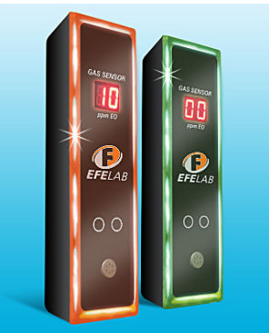 Регистратор данных концентрации газа - DE02 - EFELAB SRL - для стерилизации / USB