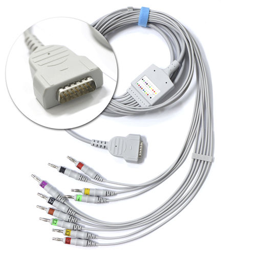 Кабель ЭКГ для мониторинга - Shanghai Berry Electronic Tech Co.,Ltd - 10 проводов / для GE Healthcare / для Nihon Kohden