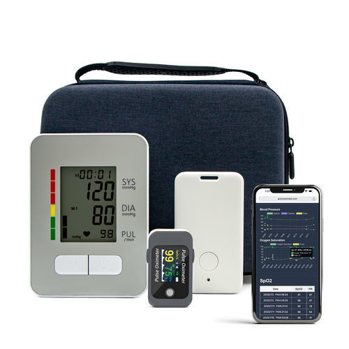 Пульсоксиметр bluetooth - BM1000C+ Gateway - Shanghai Berry Electronic Tech Co.,Ltd - пальцевый / медицинский / для обслуживания пациентов на дому