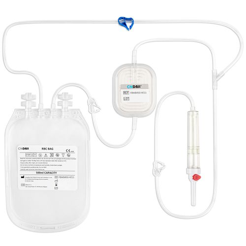 Фильтр сумка - FBWB450-HE11 - Guangzhou DaJi Medical Science and Technology Co., Ltd - для цельной крови / для лейкоредукции / из полиэстера