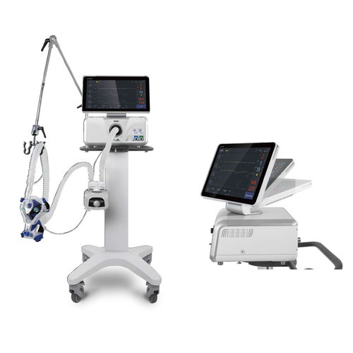 Аппарат ИВЛ для неотложной помощи - AG-HXJ55  - Jiangsu Aegean Technology - CPAP / вентиляция с поддержкой давлением / на роликах