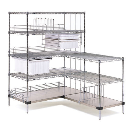 Модульный стеллаж - Super Erecta - WEPPES Solutions - с открытой структурой