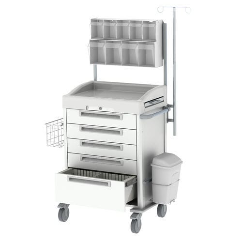 Медицинская тележка - JET'CART   - WEPPES Solutions - для общего применения / для медицинского ухода / с мусорным контейнером