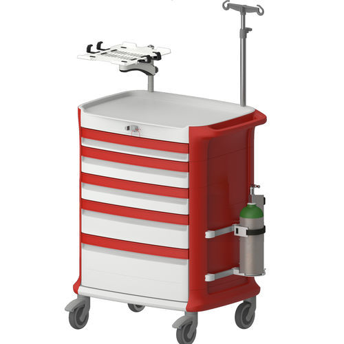 Тележка для больниц - WEECART - WEPPES Solutions - для неотложной помощи / для общего применения / для инструментов