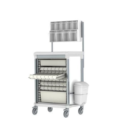 Медицинская тележка - WEECART - WEPPES Solutions - для общего применения / для инструментов / для аппарата