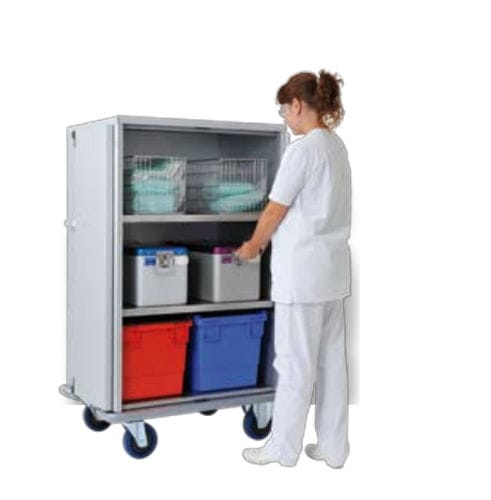 Шкаф для стерилизации - 1622 CR - WEPPES Solutions - с полкой / на роликах / стерильный