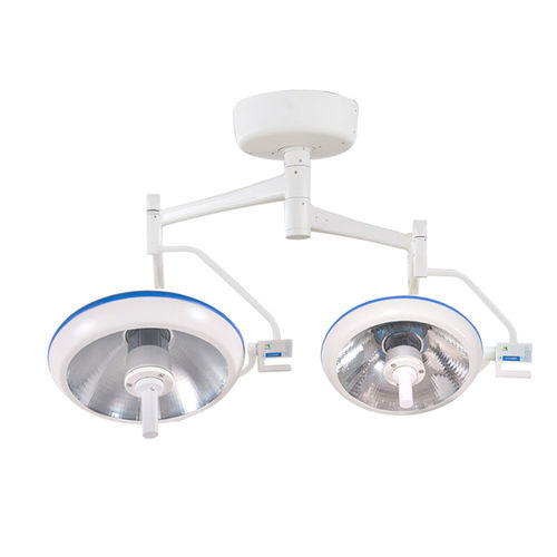 Потолочный хирургический светильник - KD700/500 - Nanchang Micare Medical Equipment - галогенный / для стоматологии / 2 штатива
