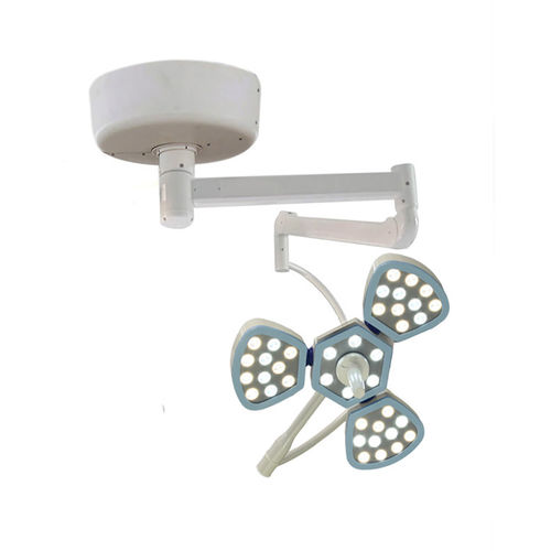 Потолочный хирургический светильник - Flower-LED E500 - Nanchang Micare Medical Equipment - светодиодный / для стоматологии / ветеринарный