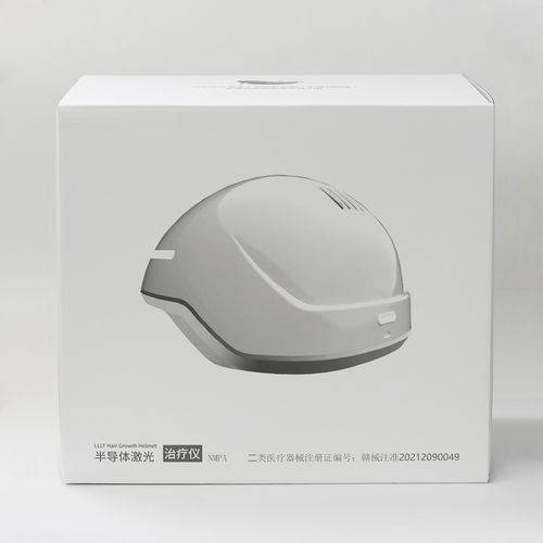 Лампа для фототерапии рост волос - Nanchang Micare Medical Equipment - в форме шлема / инфракрасная / красный свет