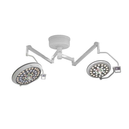 Потолочный хирургический светильник - Power-LED Plus E700/500 - Nanchang Micare Medical Equipment - светодиодный / ветеринарный / 2 штатива