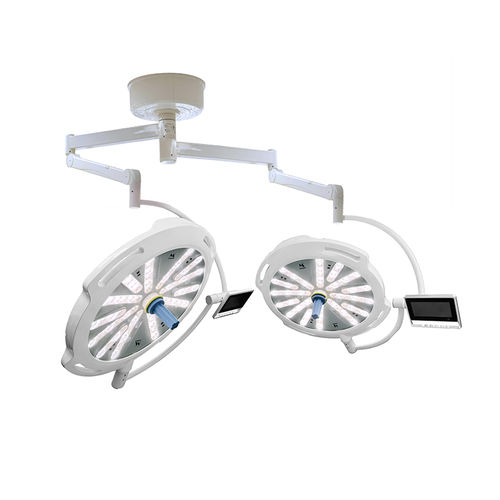 Потолочный хирургический светильник - GALAXY-LED E700/700 - Nanchang Micare Medical Equipment - светодиодный / 2 штатива / 110 В/60 Гц