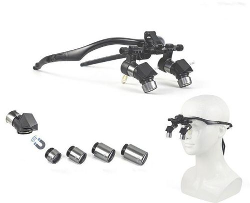Бинокулярная лупа без оправы - AEFF-3565 - Nanchang Micare Medical Equipment - с налобным фонариком