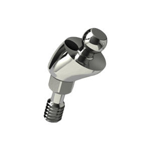 Абатмент из титана - PO1-0042 - TAG Dental - в форме шара / конический внутренний / угловой