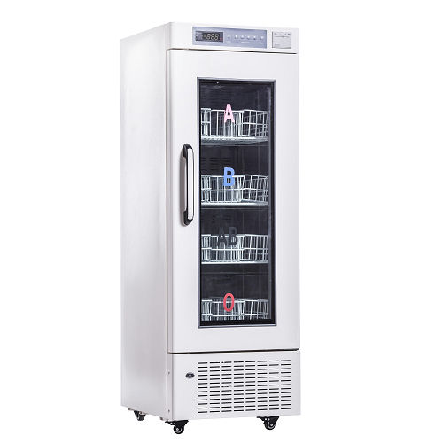 Холодильник для банка крови - MBC-4V208 - U-Therm International (H.K.) Limited - для лаборатории / в виде шкафа / 1 дверца