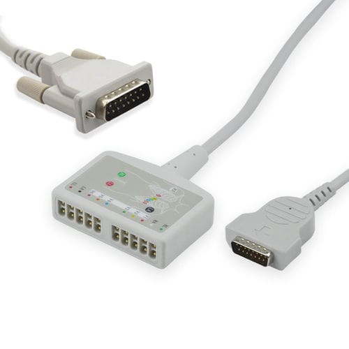 Кабель ЭКГ для Schiller - OEM#20165 60- 001 - Med-link Electronics Tech - для GE Healthcare / для Philips