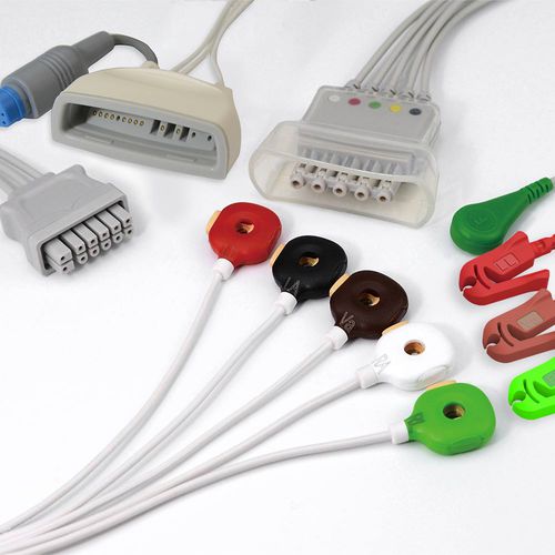 Кабель ЭКГ для Dräger - OEM#421930-001,421931-001 - Med-link Electronics Tech - для Philips / для Mindray