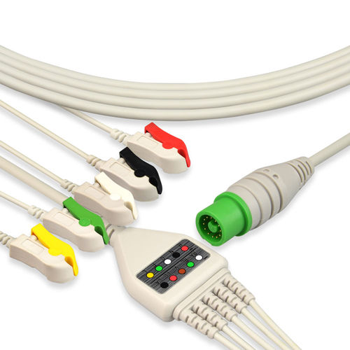 Кабель ЭКГ 5 проводов - EA068C5I - Med-link Electronics Tech - для Fukuda Denshi