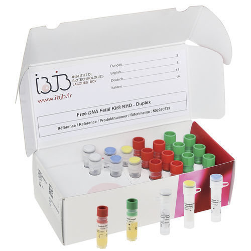 Набор для теста для генотипажа - FREE DNA FETAL RHD  - Institut de Biotechnologies Jacques Boy - на антиген D / материнская кровь / молекулярный