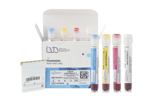 Реактив антитела - IJB-IH CONTROLE 2 - Institut de Biotechnologies Jacques Boy - антиген / для контроля качества / для фенотипирования крови