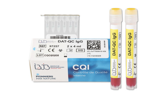 Реактив для контроля качества - DAT-QC  - Institut de Biotechnologies Jacques Boy - для гематологии / для иммуноанализа / для лабораторий
