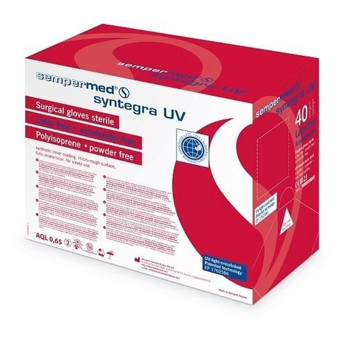 Перчатка без латекса - syntegra UV - Sempermed Industrial - из полиизопрена / хирургическая / неопудренная