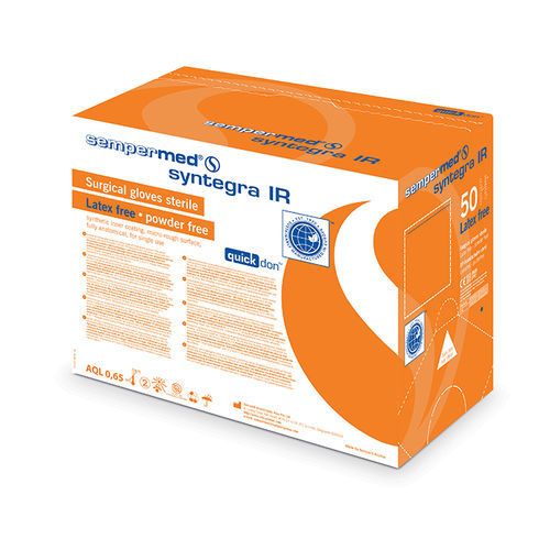 Перчатка без латекса - syntegra IR - Sempermed Industrial - из полиизопрена / хирургическая / неопудренная