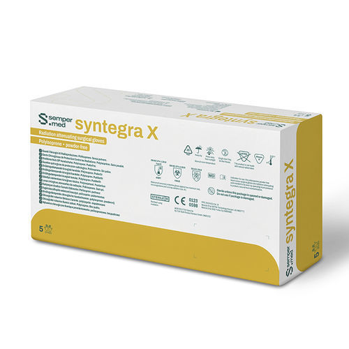Перчатка из полиизопрена - syntegra X - Sempermed Industrial - хирургическая / неопудренная / стерильная