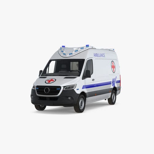 Машина скорой помощи фургон - A TYPE - Enak Ambulance - тип А