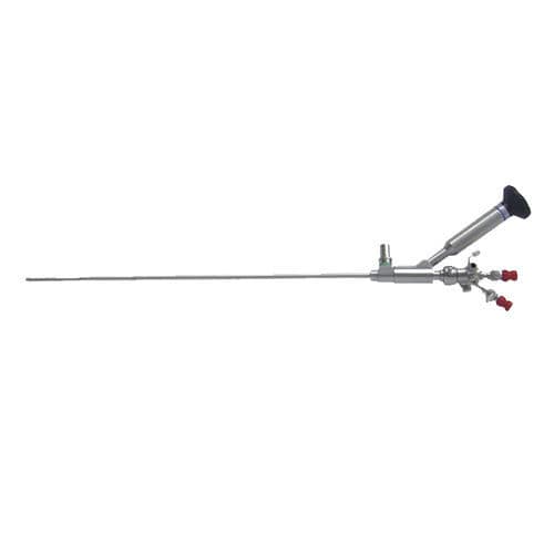 Угловой нефроскоп - Hangzhou Kangji Medical Instruments - с операционным каналом