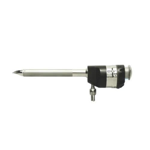 Лапароскопический трокар - 101.003B - Hangzhou Kangji Medical Instruments - с лезвием / с отверстием инсуффляции / с приемной гильзой