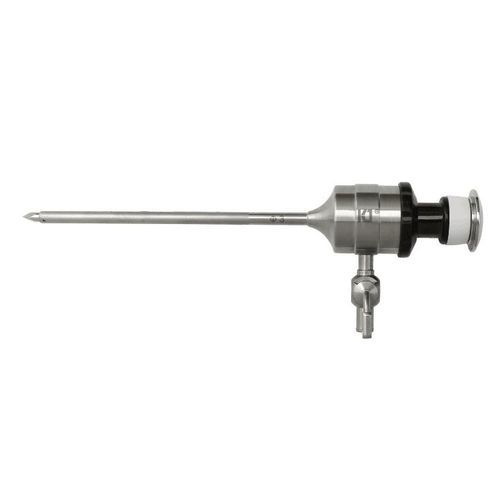 Лапароскопический трокар - 104.002 - Hangzhou Kangji Medical Instruments - с лезвием / с отверстием инсуффляции / с приемной гильзой
