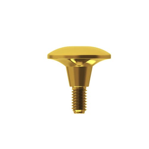 Формирователь десны из титана - HASTHA series - NTA IMPLANT - короткий / винтовой