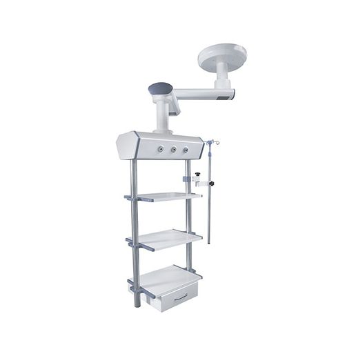 Потолочный медицинская консоль - TS-Q-100 - Shanghai Wanyu Medical Equipment - для эндоскопии / шарнирный / модульный