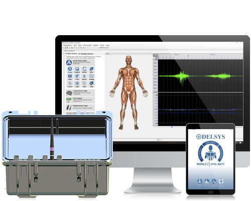 Многоканальный электромиограф - Trigno™ Research+  - Delsys - с беспроводной сетью