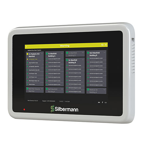 Система сигнализации для медицинских газов - 71825 series - Silbermann Technologies - с автоматическим обнаружением