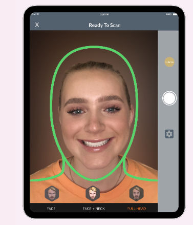 Приложение iOS для лицевого моделирования - FaceApp Pro - Bellus3D - для захвата / для стоматологии / для планшетного ПК