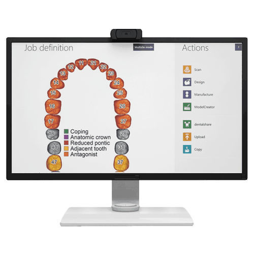 Программное обеспечение CAO - Exocad - 3D Totem - для печати 3D / для моделирования / для стоматологии