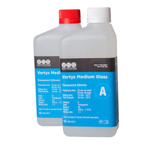 Стоматологический материал из силикона - Medium Glass - Vertysystem - A.Gree SRL - для восстановления зубов