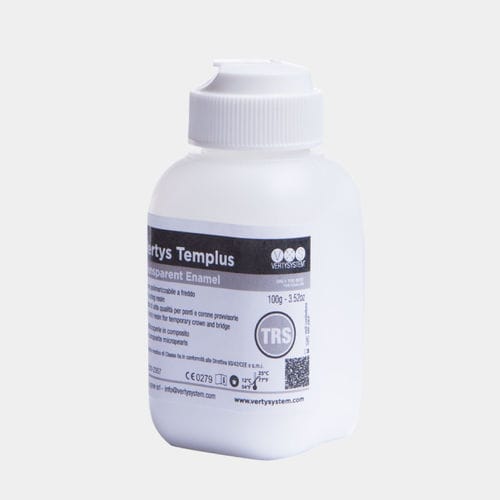 Стоматологический материал из полимера - Templus enamel - Vertysystem - A.Gree SRL - для зубных коронок / для зубных мостов / в форме порошка