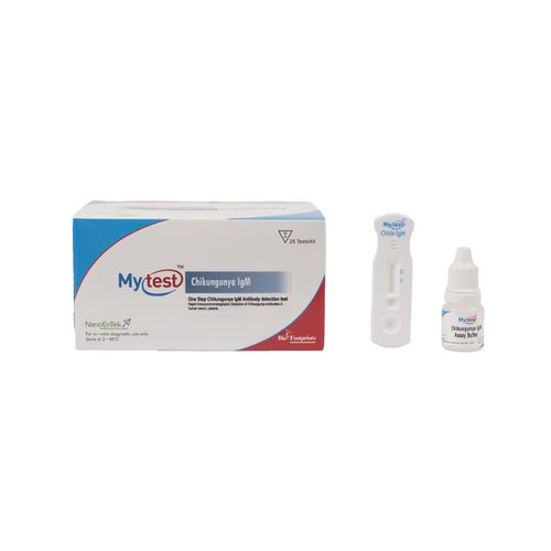 Набор для теста на вирус Чикунгунья - Mytest - Biofootprints Healthcare Pvt Ltd - иммуноглобулин M / сыворотки / плазменный