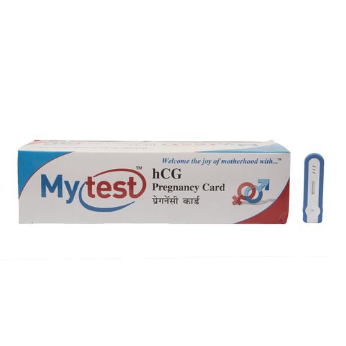 Набор для теста на беременность - Mytest - Biofootprints Healthcare Pvt Ltd - хориогонадотропина / лабораторный / для мочи