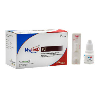 Набор для теста на прокальцитонин - Mytest - Biofootprints Healthcare Pvt Ltd - на инфекционные заболевания / плазменный / сыворотки
