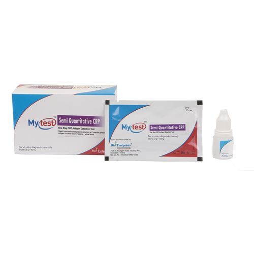 Набор для теста CRP - Mytest - Biofootprints Healthcare Pvt Ltd - на инфекционные заболевания / на антигены / крови